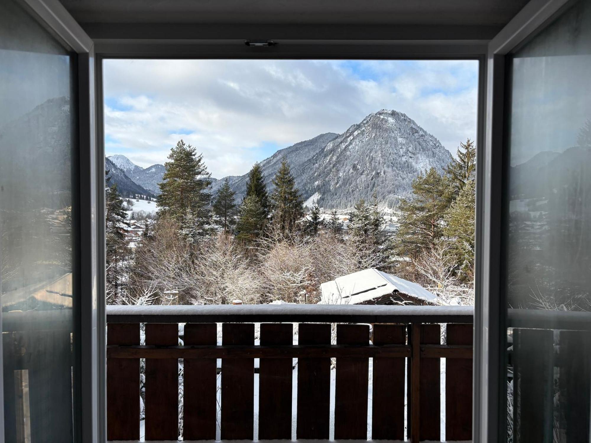Appartamento Dreimaederlhaus Am Berg Pfronten Esterno foto
