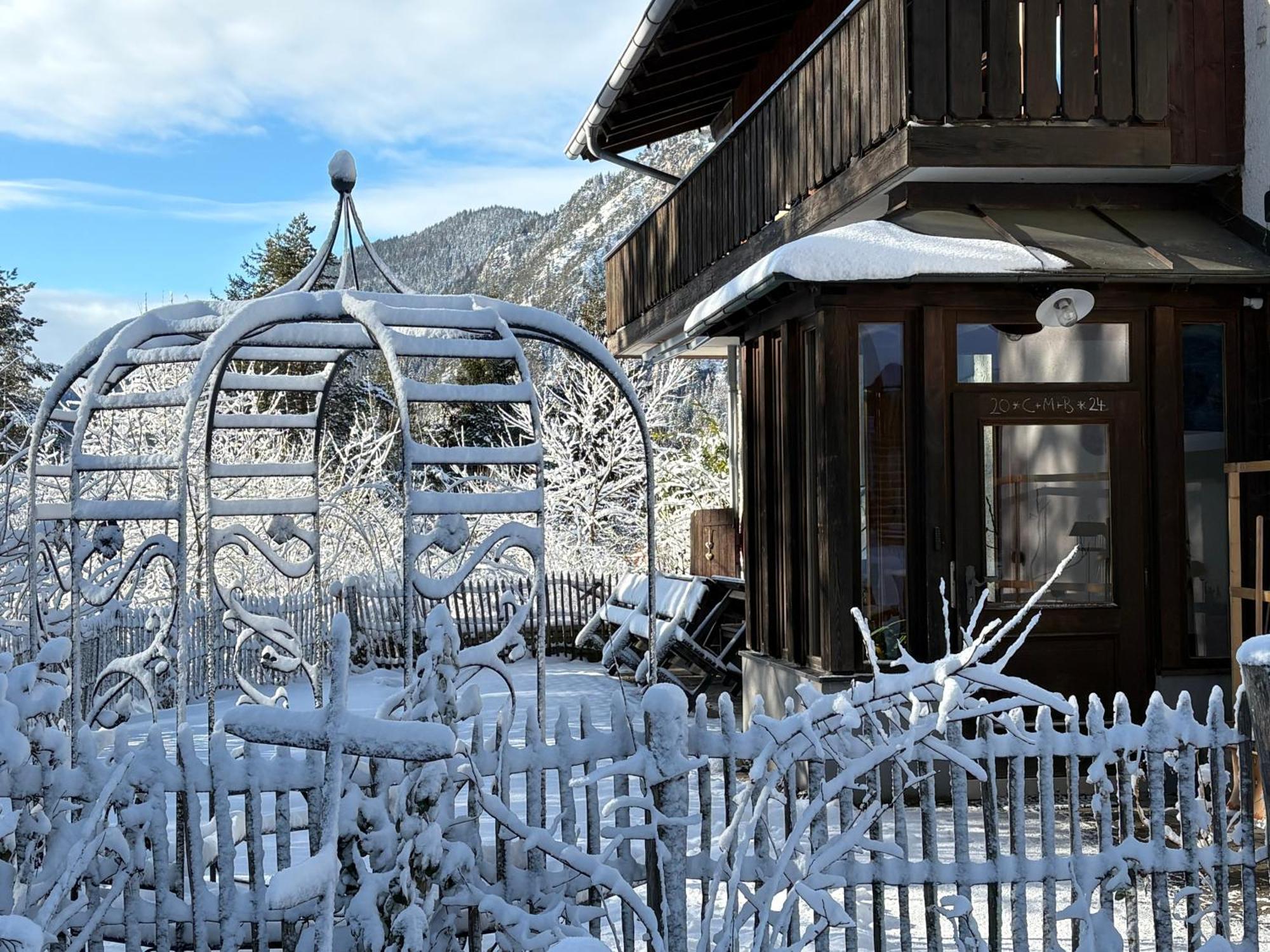 Appartamento Dreimaederlhaus Am Berg Pfronten Esterno foto